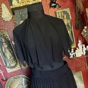 Necessary Evil bat mesh top